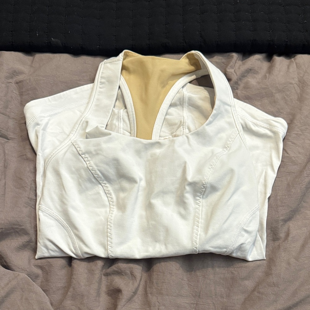 lululemon athletica White Workout Tank